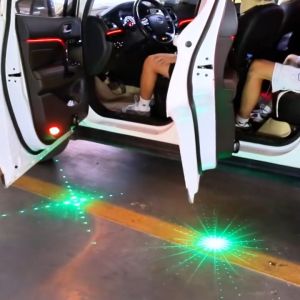 1pcs Car Door Welcome Light Tail Warning Laser Light Dynamic Light Decoration LED Light