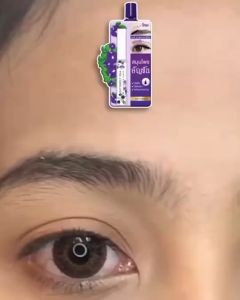 ( 6 ซอง) ฟูจิ เมจิ บัตเตอร์ฟราย พี แลช แอนด์ บราว เซรั่ม เพื่อคิ้ว ขนตา ดกเด้ง