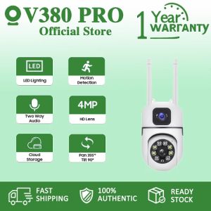IP V380 PRO Kamera WIFI dengan Pelacakan Otomatis & Rotasi 360°