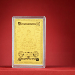 ZANGCUN | Zodiac Guardian Buddha Card Protective Amulet Ox Dragon Rooster