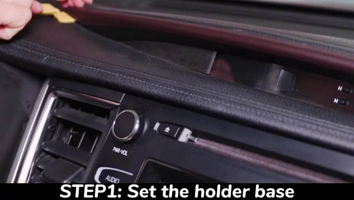 Car Phone Holder for Toyota Highlander 2014 2015 2016 2017 2018 2019 & Highlander Hybrid 2014-19 Auto Interior Accessories Cell Phones Mount Cellphone Mobile Cradle Charging Navigation Bracket