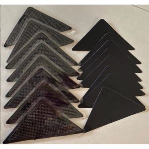 ⚡SG stock⚡ Non slip carpet rug gripper / Carpet corners sticker Silicone carpet gripper / Anti slip carpet sticker 地毯防滑贴