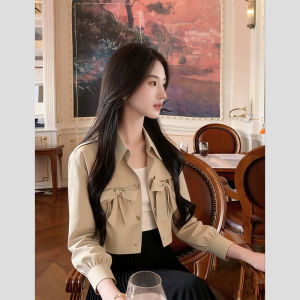 Trendy New Korean Chic Bow Blouse