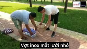 Vợt vớt cá inox  [BH 3 tháng] vành tròn đủ size - 1m5 1m9 2m53m vợt cứng siêu bền thu gọn được giá thành cực tốt - SANAMI FISHING