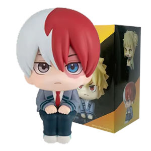 Bandai | My Hero Academia Chibi PVC Figurine Set - Tomura Shigaraki Izuku Midoriya Katsuki Bakugo Collectible Toys Cute Anime Figures