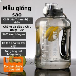 Simple Large-capacity Sport Water Bottle Heat-resistant