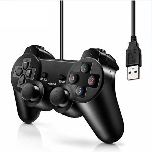 XT Game Joystick USB Gamepad Controller 360°Rocker Vibration Playstation Joypad Zero Delay For PC Computer Laptop PS2