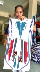 สติกเกอร์ติดรถ YAMAHA รุ่น VR ปี 94 (วีอาร์)