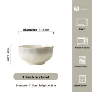 YICHEN | High Aesthetic and Stylish Ceramic Dinnerware Set Home