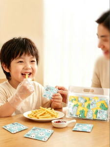 DINGQING | Food Grade Special for Babies Thick Disposable Gloves