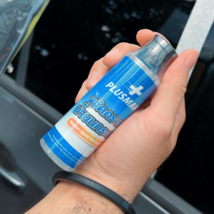 PLUSMANน้ำยาขจัดคราบน้ำบนกระจก คราบหินปูน คราบสนิมโครเมี่ยม ได้ทั้งรถยนต์และห้องน้ำ