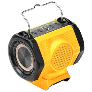 20V Bluetooth Speaker for Dewalt USB Type-C Port Loudspeaker Amplifier Player(Batteries Not Included)