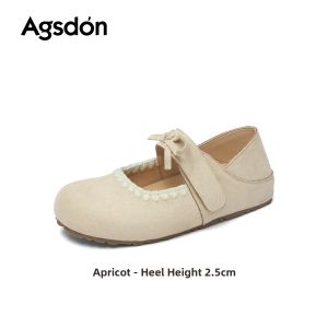 Agsdon | Fall Mary Jane Slip-On Shoes Soft Sole