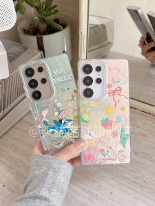 เคสโทรศัพท์ Samsung S25 Ultra ลายผ้าพันคอสีชมพู ป้องกันการตกหล่น ดีไซน์น่ารัก ทนทาน ทนทานต่อการตกหล่น