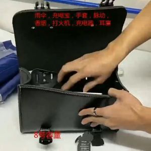 Xe Máy Túi Hành Lý Da PU Đa Năng Xe Máy Đi Túi Bảo Quản Xe Máy Yên Xe Bên Hành Lý Yên Túi Bảo Quản Túi Dụng Cụ Dành Cho