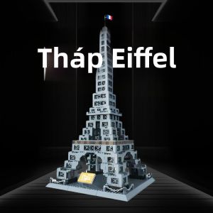 TAOZIAWA | Advanced Difficulty Eiffel Tower Building Blocks