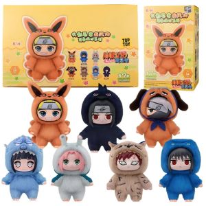 Bandai | New EAKI Naruto Blind Box Shippuden Party Series Uzumaki Stuffed Shippuden Original Plush Figure Ornament Toy Collection Gift