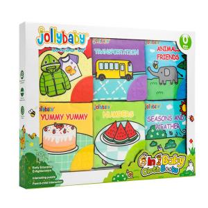 Jollybaby | Teething Cloth Book Set 0-6 Months