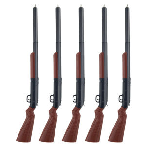 Shotgun Shape Retractable Ballpoint Pen Novelty Rifle Design Writing Pen for Students and Office Use Creative Stationery Gift