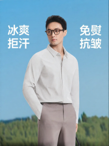 BENEUNDER | Mens Business Casual Shirt Long Sleeve Anti-wrinkle Non-iron Crisp Quick-drying Breathable