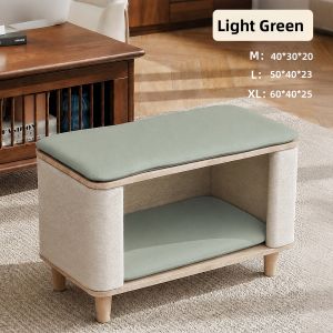 New Pet | Comfortable Semi-enclosed Wear-resistant Cat House Seat
