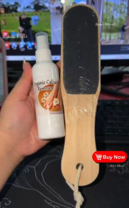 IKWMI Organic Callus Remover Cream with Free Wooden Footfile