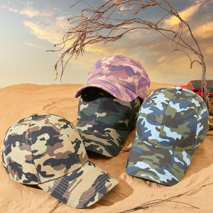 Hat Mens Summer Peaked Cap Men Summer New Sun-Proof Sun Sun Hat Outdoor Camouflage Baseball Cap Women
