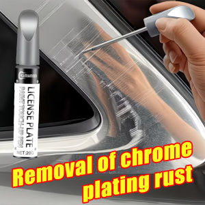 Chrome Repair Pen – Surface Scratch Repair for Automotive Chrome Parts Wheel Hubs Emblems Door Handles and Other Metal Parts.
