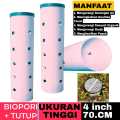Pipa Biopori +Tutup 4 Inch Tinggi 70 Cm. 