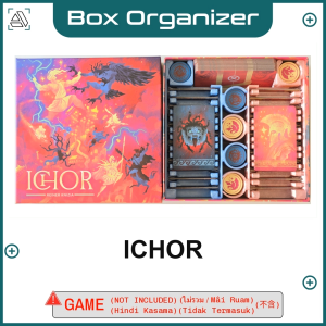 Ichor Board Game Box Organizer Insert