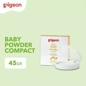Pigeon Baby Compact Powder Fullset Bedak Padat Bayi dan Anak