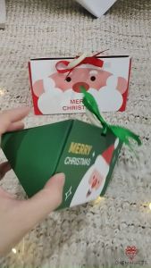 Giftbox Natal PRISCIL - Kotak Hampers - Aksesoris Hampers GB149