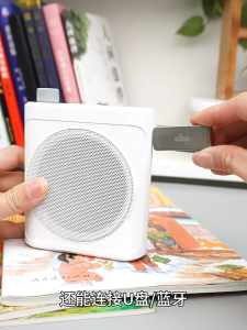 Portable Voice Amplifier With Bluetooth & Lavalier Microphone Mini Wireless Microphones Speaker