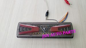 J101S13 30CM 12V/24V SMD SEQ TAIL LAMP SUITABLE FOR ALL CAR LORRY TRUCK BUS LAMPU TEPI LAMPU BELAKANG