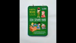 Flashcard Anak Islam Kartu Muslim Cilik Doa Sehari-hari