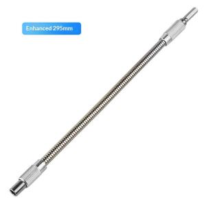 Portable Flexible Shaft Bit Holder 200-300mm Universal Screwdriver Extend Rod Multiple Angles 1/4 Hex Electric Drill Extend Rod