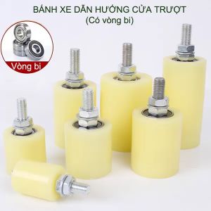 01 Con lăn dẫn hướng cửa cổng trượt thân bằng nhựa PP lõi thép có vòng bi Dễ Lắp Đặt Cửa Cổng Các Loại Con Lăn Cửa Trượt Kích Thước Khác Nhau - Lazada