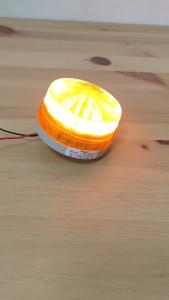 WARNING LIGHT LTE-3071J ไฟสัญญาณแอลอีดีแบบกระพริบมีเสียง ขนาด 2.9นิ้ว แรงดันไฟฟ้า:AC220V DC24V แดง เหลือง สินค้าพร้อมส่ง