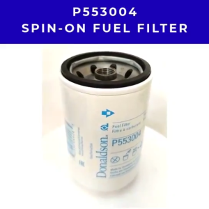 P553004 FUEL FILTER [SPIN-ON M16 x 1.5] [LOCAL STOCK. READY TO SHIP WITHIN 24HRS.] CROSS REFERENCE CATERPILLAR 3I1266 CUMMINS 3903640 FAW 1117010B010000W FORD 9576P553004 JOHN DEERE CX7085 PERKINS T64101003 TOYOTA 2330019195 VOLVO 8299132 21492771