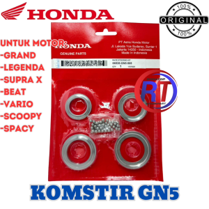 KOMSTIR ORIGINAL HONDA KODE GN5 KUALITAS ASLI UNTUK MOTOR SUPRA REVO SPACY VARIO BEAT PCX 150 SCOOPY
