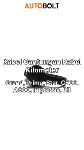 Karet Gantungan-Pegangan Kabel Kilometer Speedometer Spidometer Kilo Speedo Meter KM Honda C700 C700 & A800 A 800 & Astrea Grand Prima Star Legenda & Supra Lama X Fit & Win