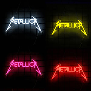 Music LED Neon Light Sign for Studio KTV Band Bar Art Man Cave Bedroom Shop Wall DecorationUSB Powered