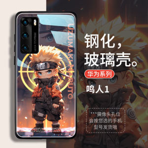 Creative Cartoon Anime Phone Case for Huawei P60 P50 Mate40e Mate30 pro Nova11 Play6t New Model Anti-Fall Glass Shell Protection