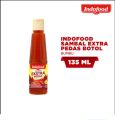 INDOFOOD SAMBAL EXTRA PEDAS DALAM KEMASAN BOTOL 135 ML...!!?. 