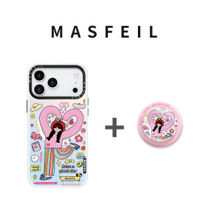 MASFEIL | Ốp Lưng Đứng Từ Cho iPhone Bảo Vệ Toàn Diện Thiết Kế Dễ Thương