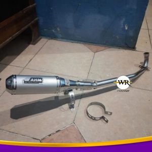 Knalpot Racing AHM Jupiter Vega Supra Kirana Kharisma Revo Astrea grand C70 Revo