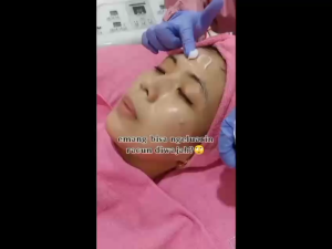 Alat kecantikan detox wajah RU-628 Facial 2in1 ultrasound detox