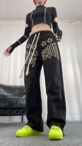 2023 แบบใหม่ กางเกงแฟชั่นชายยี้ กางเกงขายาว เอวยางยืด มีเชือกผูก ผ้าเนื้อดี ทรงหลวม แต่งแถบข้าง กระเป๋า 2 ข้าง ผ้านุ่ม เวอร์ช