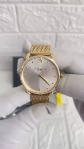 นาฬิกาข้อมือผู้หญิง COACH รุ่น CO14504208สาย Stainless steel สีทอง By:Madamclassic