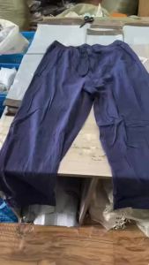 Quần Nam Cotton Linen Chất Liệu Mềm Mại Kiểu Dáng Thẳng Thoải Mái Có Dây Rút Size Lớn Nhẹ Dệt Kim Dài Thích Hợp Cho Mùa Xuân Hè.